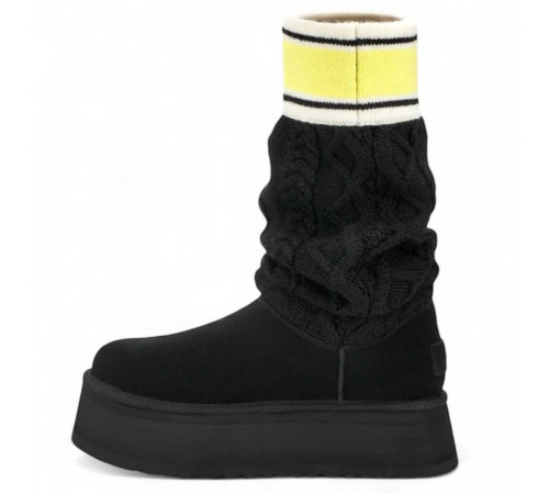 UGG Classic Sweater Letter Black