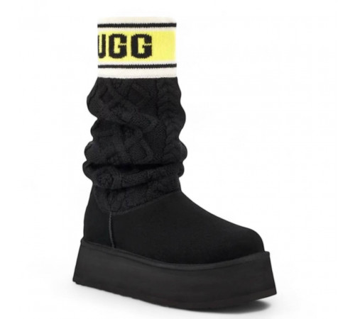 UGG Classic Sweater Letter Black