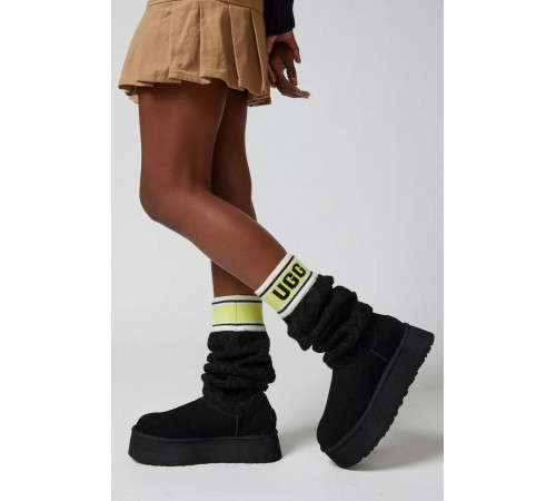 UGG Classic Sweater Letter Black
