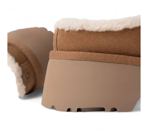 UGG New Heights Cozy Clog Chestnut