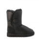 UGG Kids Bailey Button Metallic Black 
