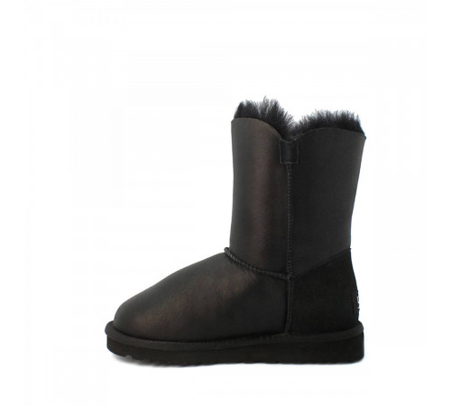 UGG Kids Bailey Button Metallic Black 