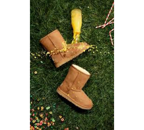 UGG Kids Bailey Button II Chestnut 
