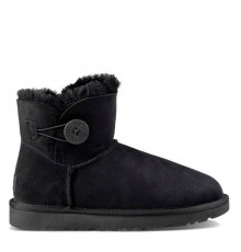 UGG Mini Bailey Button II Black