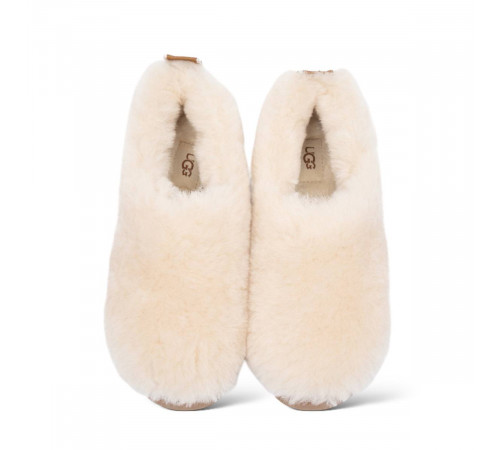 UGG Hailey Fluff Slippers Natural