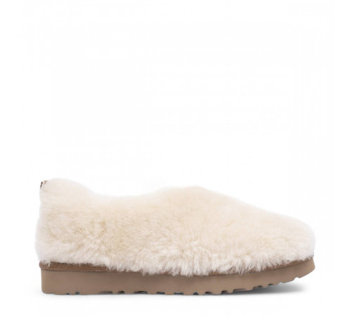 UGG Hailey Fluff Slippers Natural