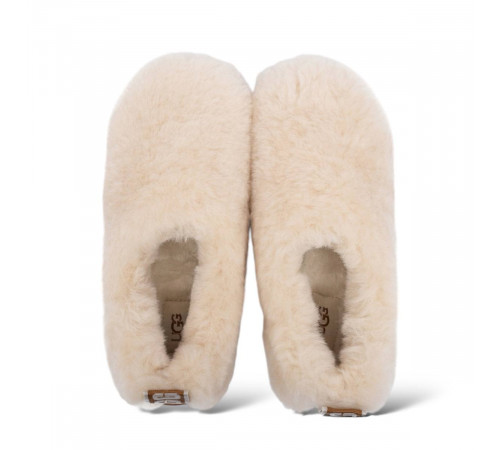 UGG Hailey Fluff Slippers Natural