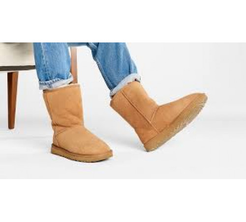 UGG Mens Classic Short Metallic Chocolate 