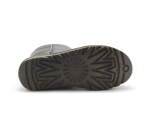 UGG Mens Classic Short Metallic Grey 