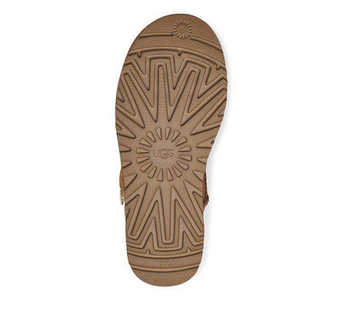 UGG Bailey Zip Short Chestnut