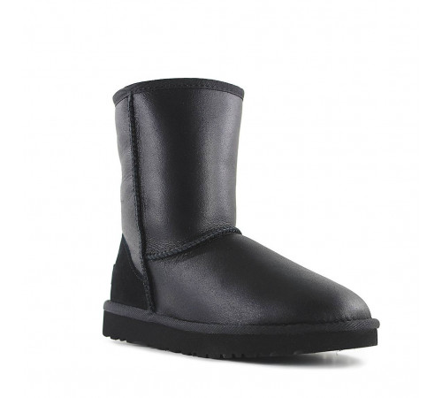 UGG Classic Short Metallic Black