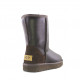 UGG Classic Short Metallic Chocolate