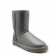 UGG Classic Short Metallic Grey