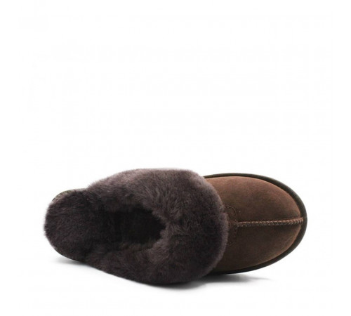 UGG Mens Slippers Scuffette Chocolate 
