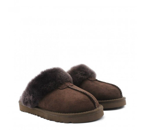 UGG Mens Slippers Scuffette Chocolate 