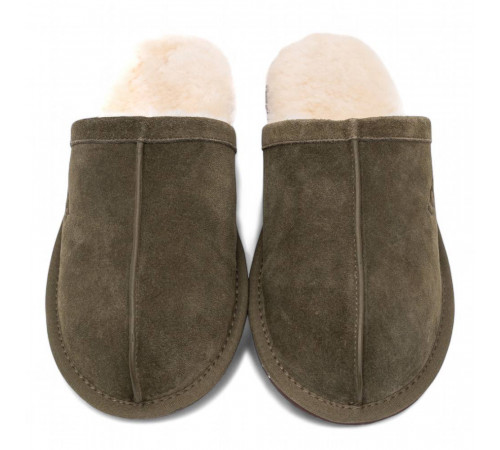 UGG Mens Scuff Slipper Brunt Olive 