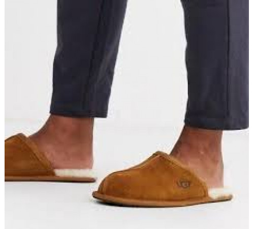 UGG Mens Scuff Slipper Brunt Olive 