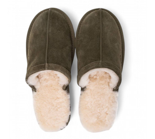 UGG Mens Scuff Slipper Brunt Olive 