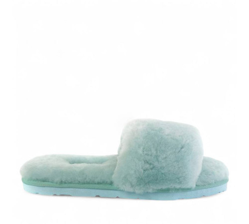 UGG Fluff Slide Slippers Lake Blue