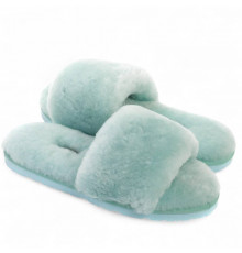 UGG Fluff Slide Slippers Lake Blue