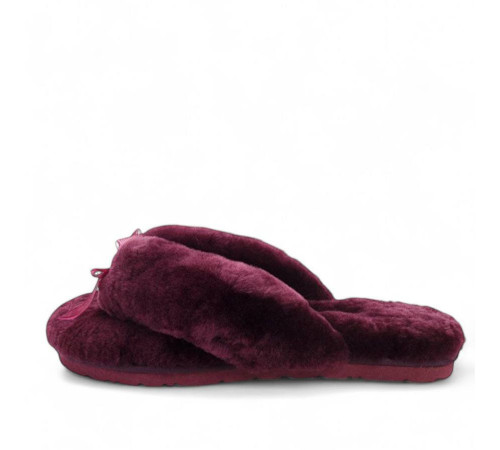 UGG Fluff Flip Flop Dark Purple