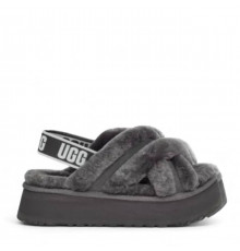 UGG Disco Cross Slide Grey