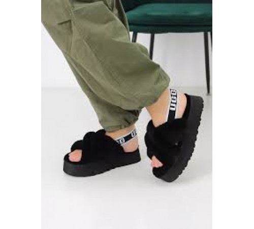 UGG Disco Cross Slide Black