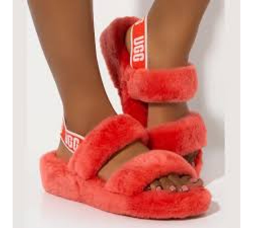 UGG Oh Yeah Slide Coral