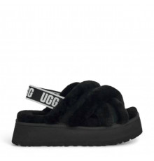UGG Disco Cross Slide Black