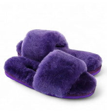 UGG Fluff Slide Slippers Purple