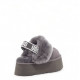UGG Funkette Suede Platform Grey
