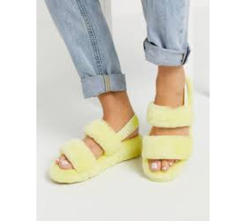 UGG Oh Yeah Slide Yellow