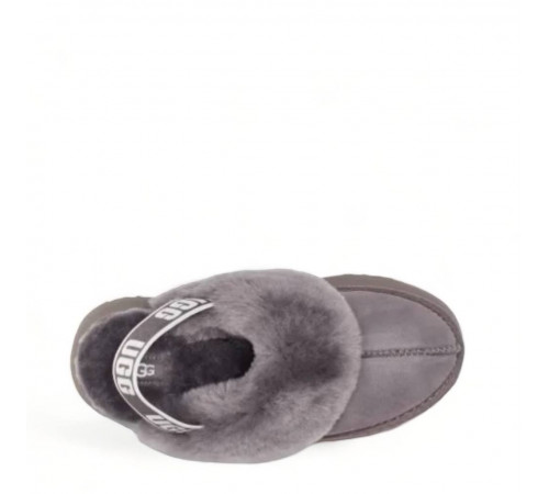 UGG Funkette Suede Platform Grey