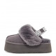 UGG Funkette Suede Platform Grey