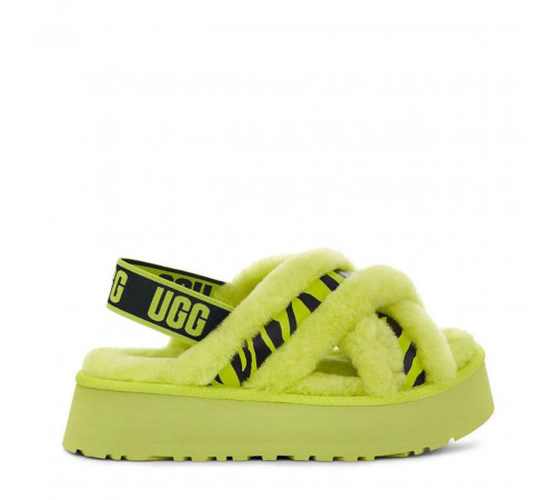 UGG Disco Cross Slide Key Lime