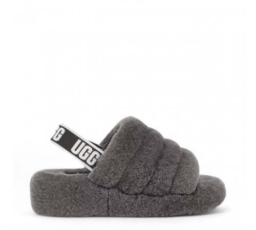 UGG Fluff Yeah Slide Grey