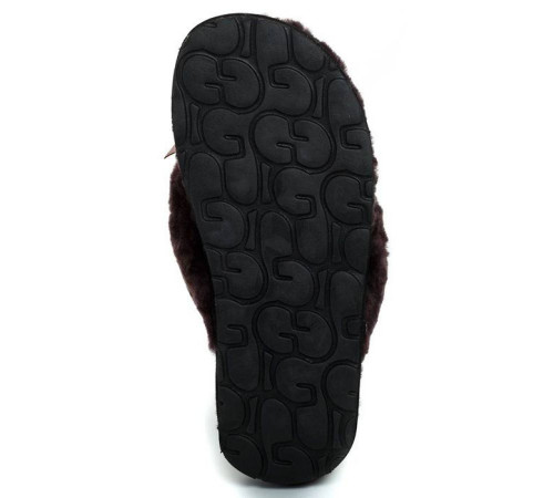UGG Fluff Flip Flop Chocolate