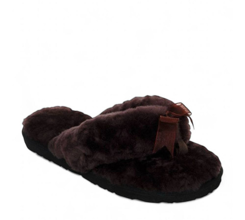 UGG Fluff Flip Flop Chocolate