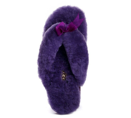 UGG Fluff Flip Flop Purple