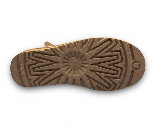 UGG Men Classic Ultra Mini ZIP Chestnut 