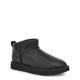 Ugg Mens Classic Ultra Mini Leather Black 