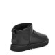 Ugg Mens Classic Ultra Mini Leather Black 
