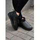 Ugg Mens Classic Ultra Mini Leather Black 