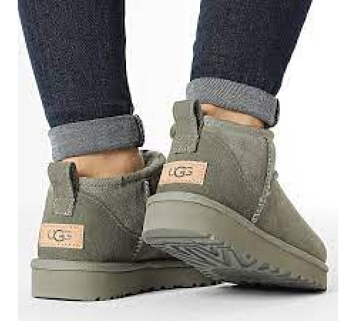 Ugg Mens Classic Ultra Mini II Khaki 