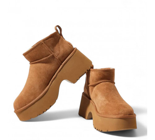 UGG Ultra Mini New Heights Chestnut