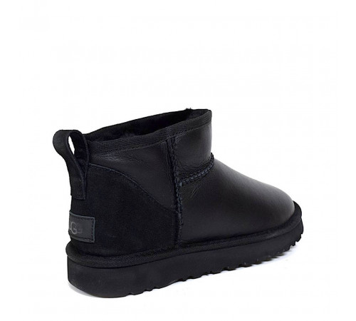 UGG Classic Ultra Mini Metallic Black