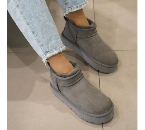 UGG Classic Ultra Mini Platform Grey
