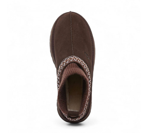 UGG Tazz Platform Knit Chocolate