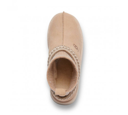 UGG Tazz Platform Knit Sand