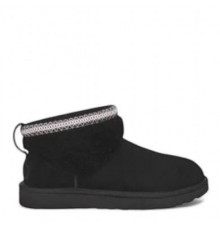 UGG Classic Ultra Mini Maxi Curly Black